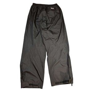 Viking Torrent Unisex Waterproof Windproof Zipper Cuff Drawstring Pants XL Black